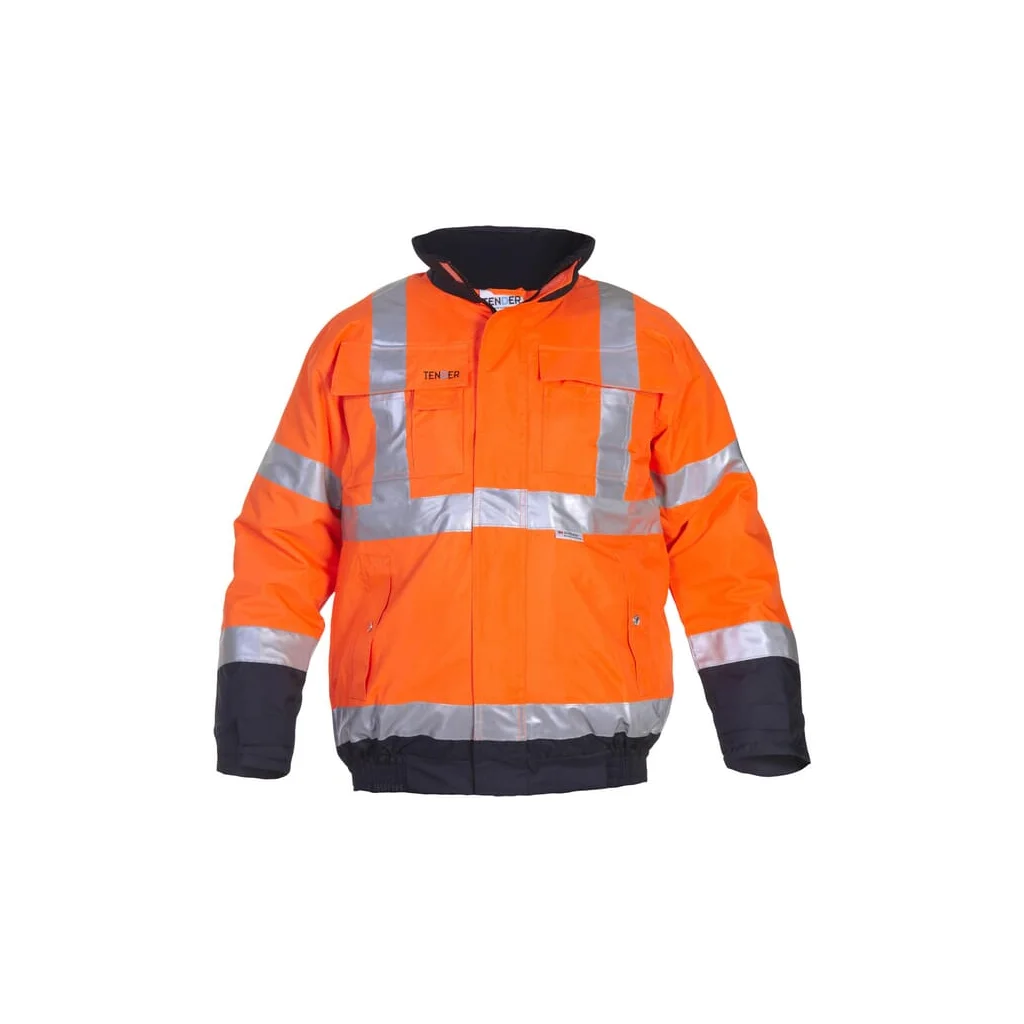 Jachetă Pilot reflectorizantă Hi-vis portocalie/albastră 4XL EU:64-66 Tenderline Helios Hydrowear 0520004XL