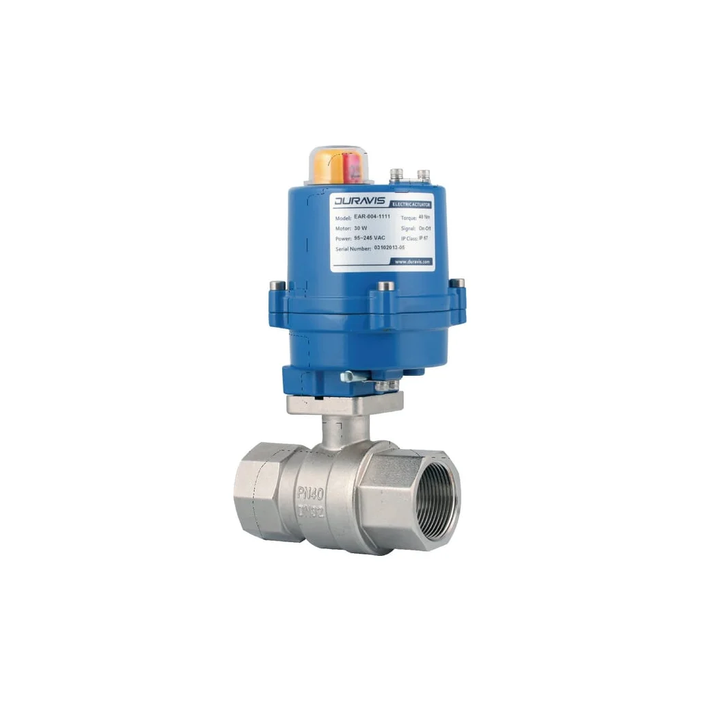 Robinet sferic 1" electric BLV025ACT