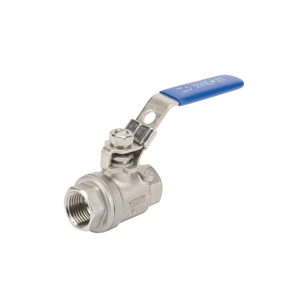 Robinet cu bilă Din oțel inoxidabil 2xIG 1/2' BVS12FSS