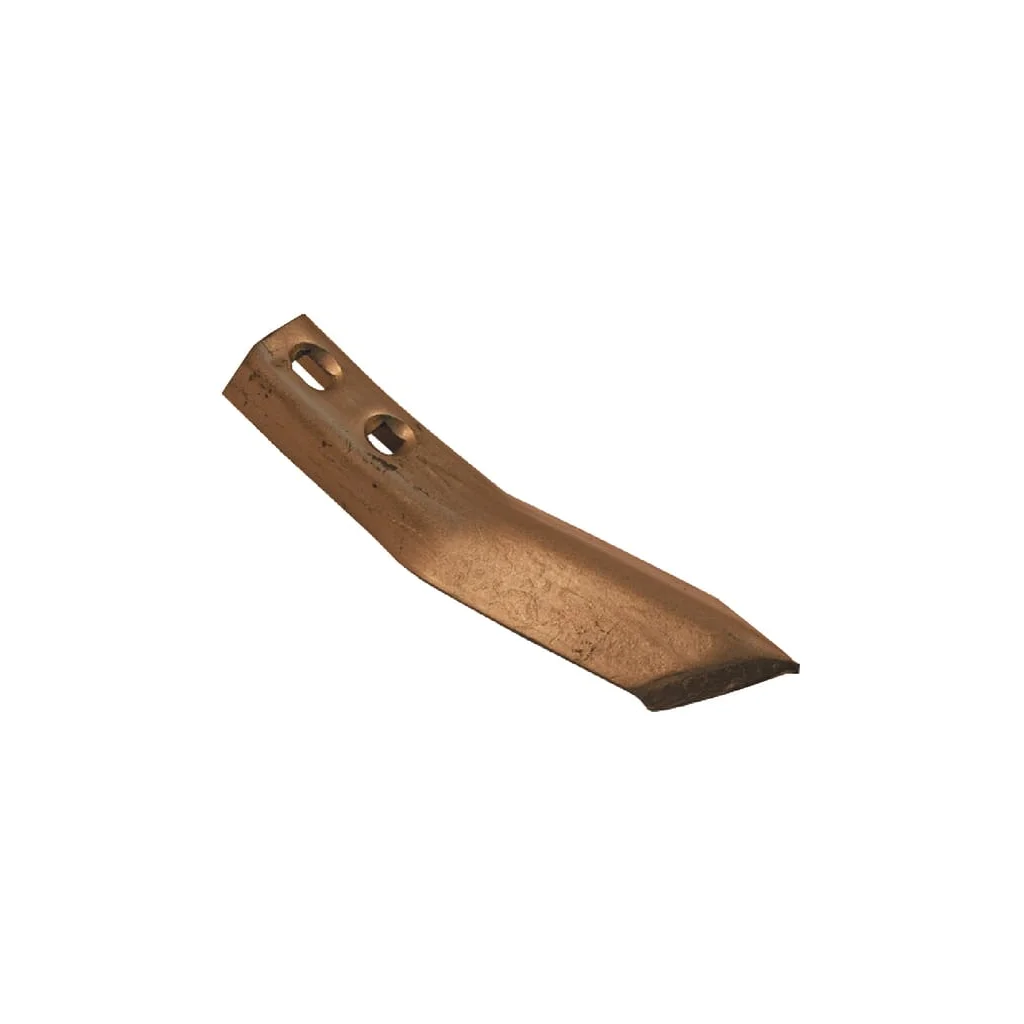 Brăzdar cultivator 285x75x6mm curbat 2 orificii CP1048
