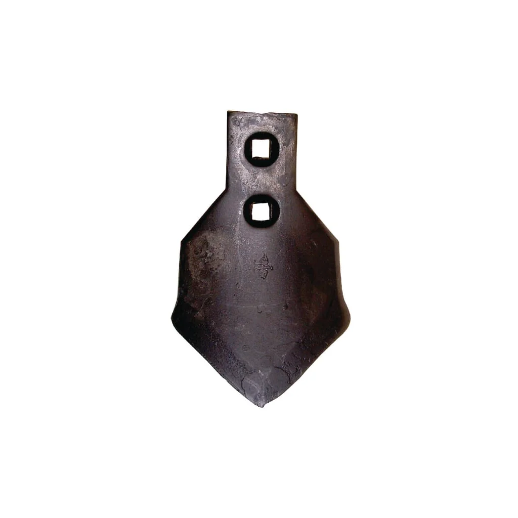 Brăzdar cultivator 198x120x8mm curbat 2 orificii CP040070