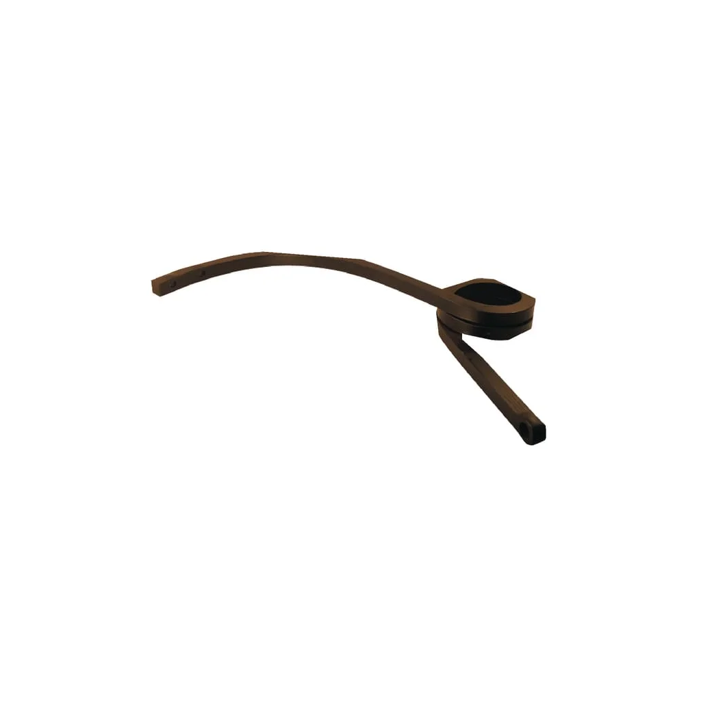Dinte arc cultivator cu buclă profil pătrat 1" orificiu 7/8" dreapta CP254562