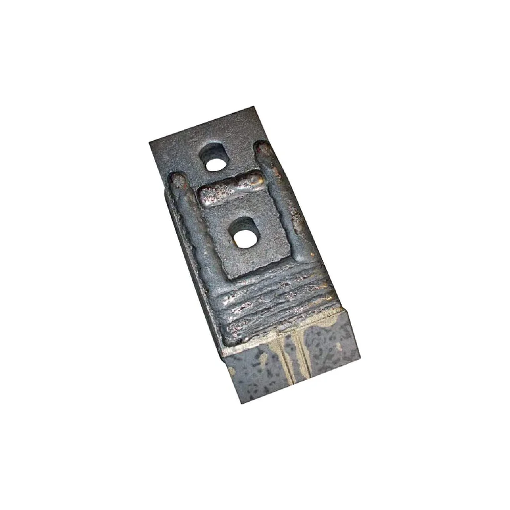 Brăzdar cultivator 160x70x20mm întărit plat 2 orificii potrivit pentru Grégoire-Besson CP7020CN