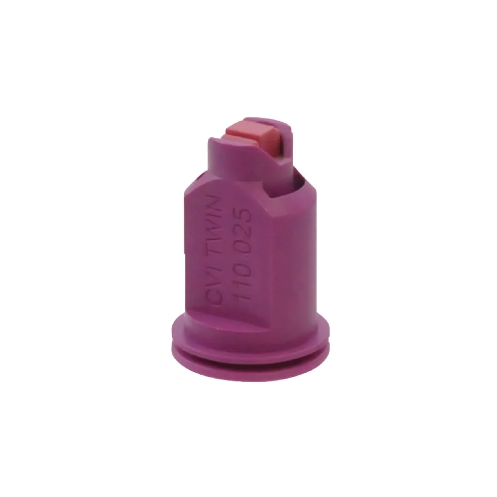 Duza dublă cu injecție de aer CVI TWIN 110° 025 ceramică violet Albuz CVITWIN110025