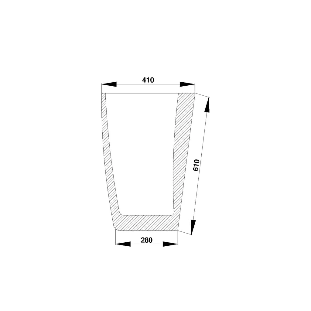 Parbriz inferior D7304