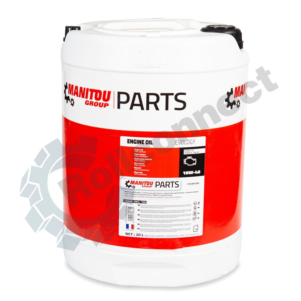 ULEI MOTOR EVOLOGY 10W-40 20L MANITOU