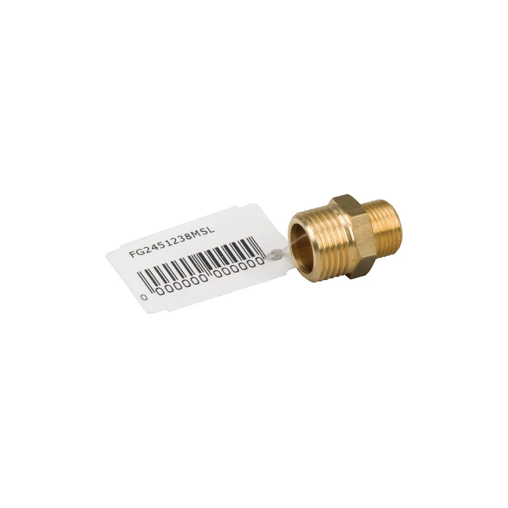 Niplu din alamă 2xM 1/2" x 3/8" FG2451238MSL