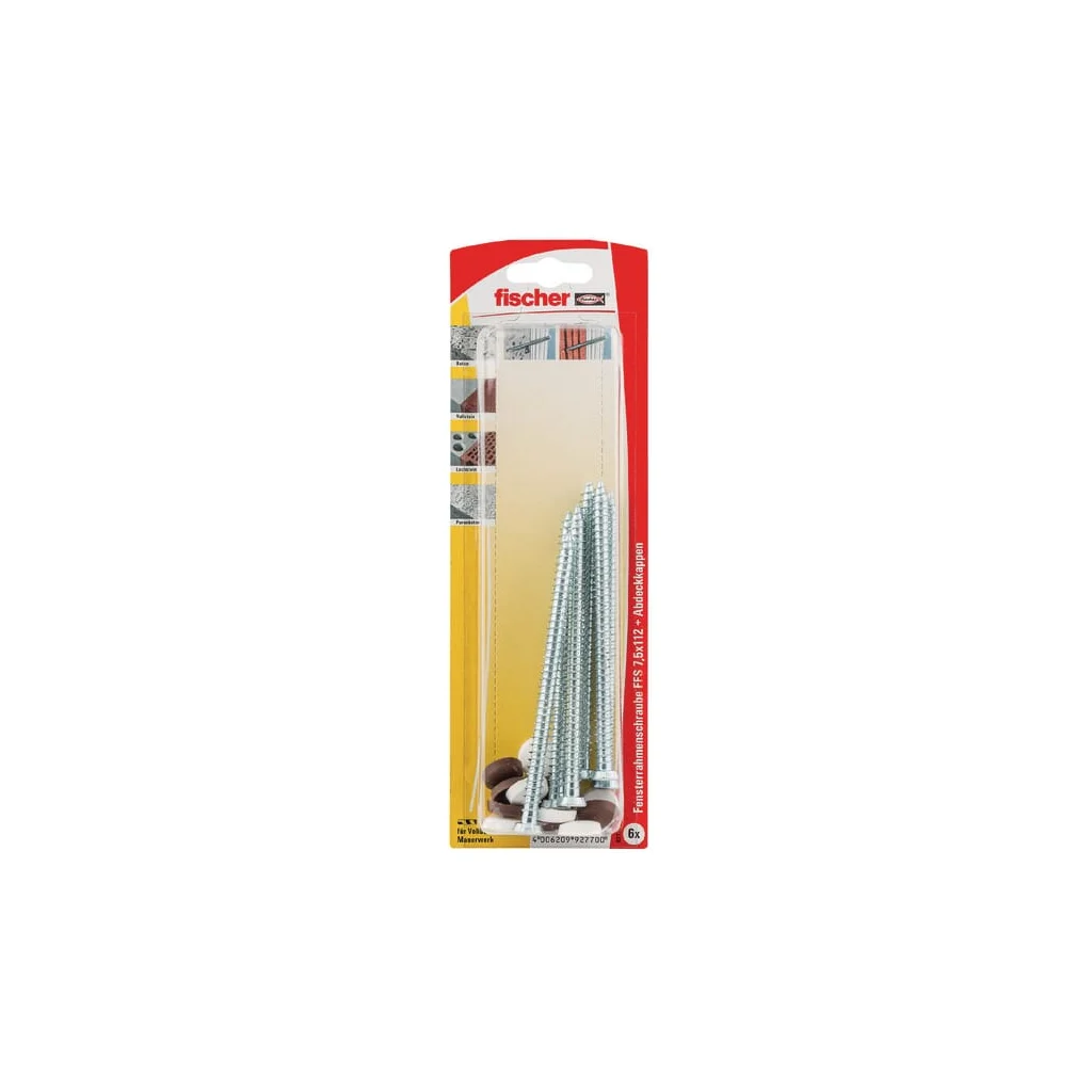 Șurub cadru fereastră+capac 6 FFS75112K
