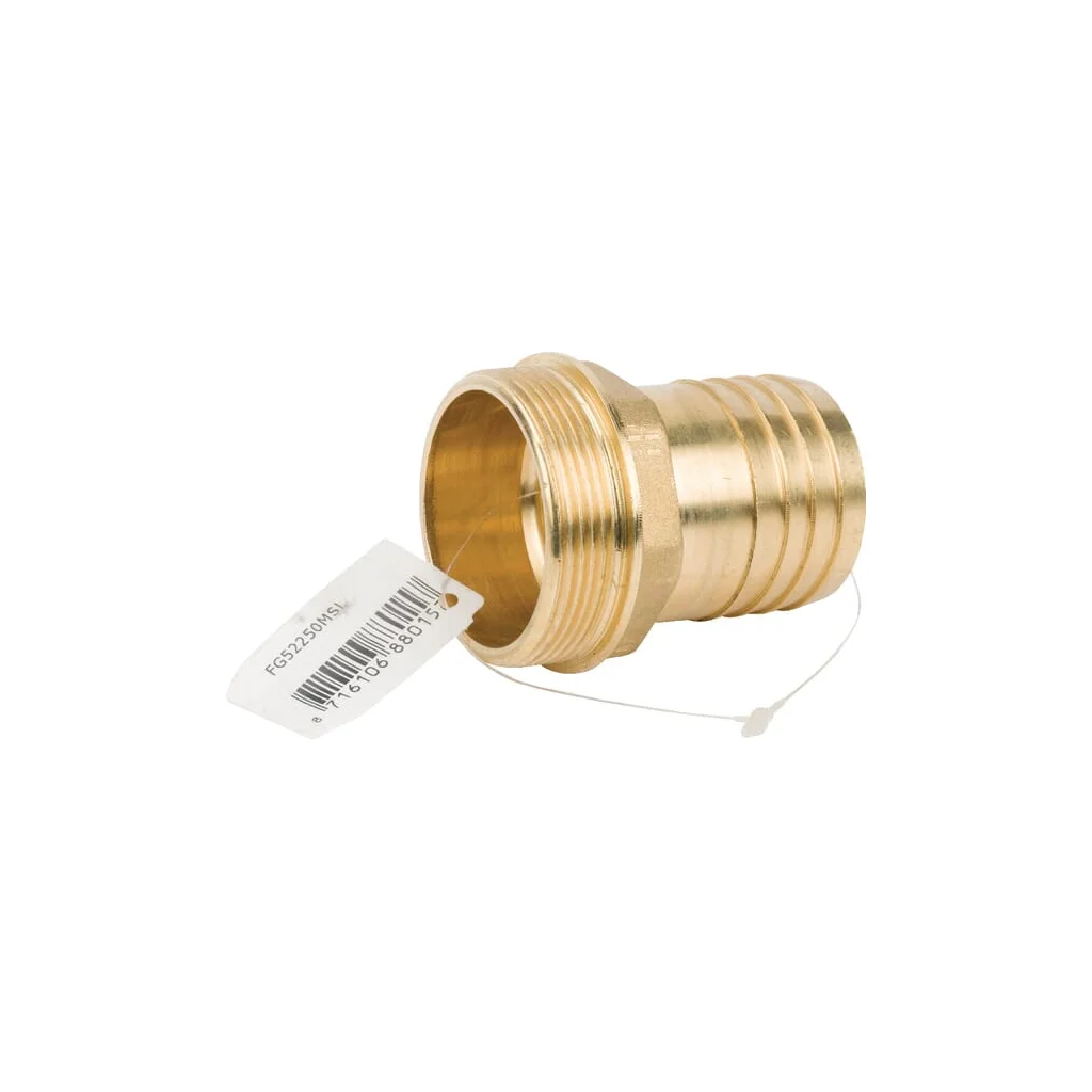 Racord pentru furtun din alamă 50mm x M 2" FG52250MSL