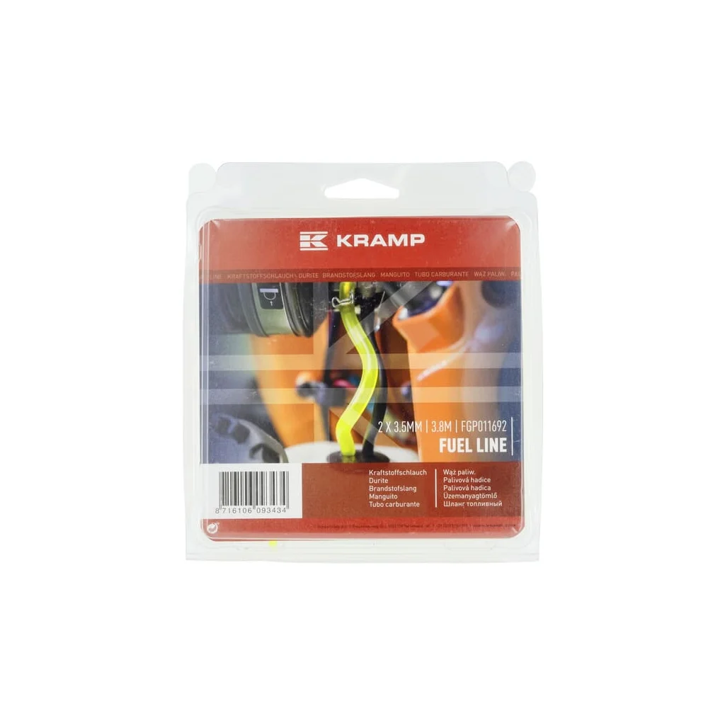 Furtun pentru combustibil Ø2,0x3,5mm-3,8m FGP011692
