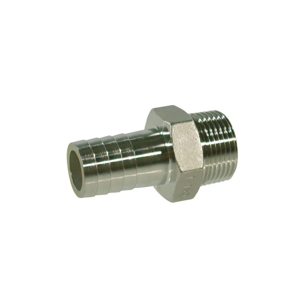 Racord de furtun V2A 38,1mm x filet exterior 1 1/2" FGSPI381112RVS