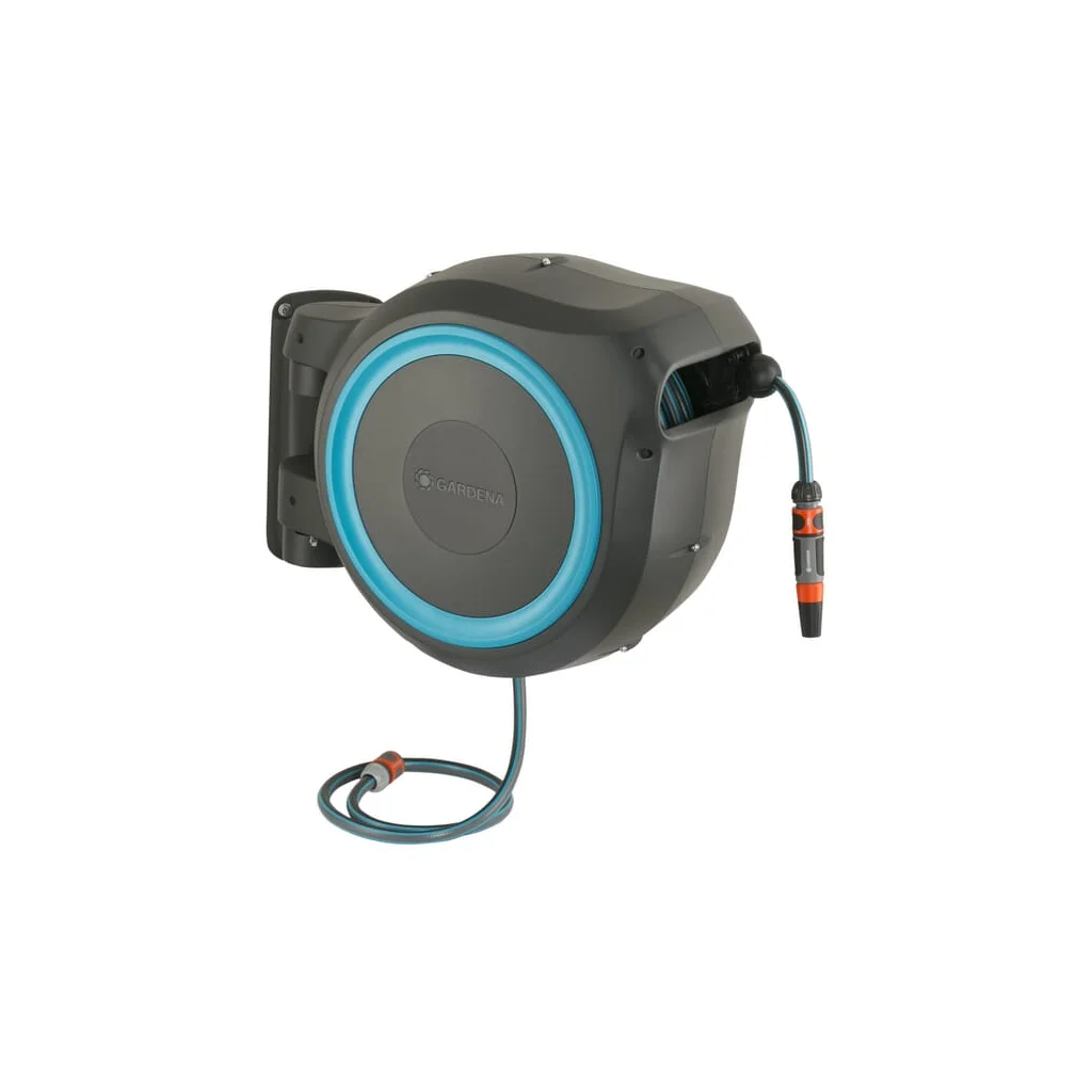 Cutie rolă furtun cu montare pe perete XL, 35m 1/2" cu pulverizator GA18630