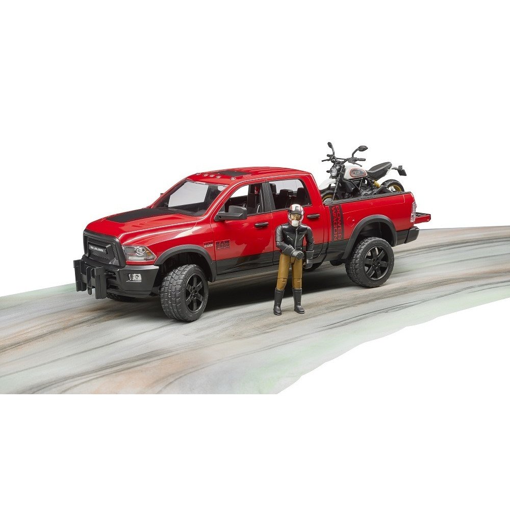 MASINA DE TEREN CU BENA 2500 POWER WAGON SI DUCATI TOY