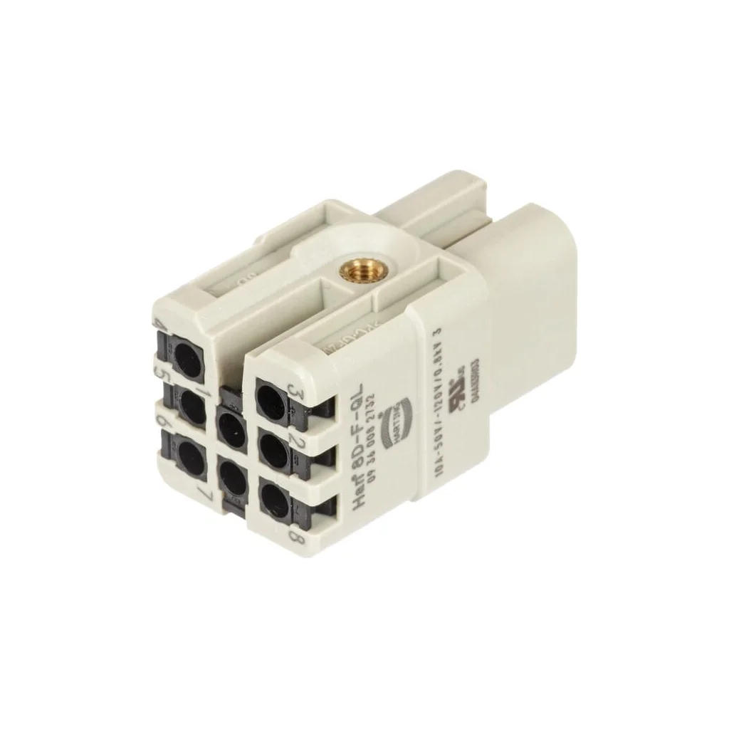 Inserție mufă mamă 8P. HAN-8D 09360082732