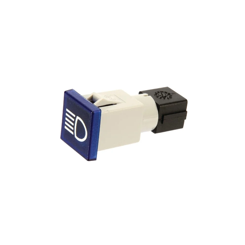 Lumină de avertizare pătrată, 12/24V, albastră, prindere cu șurub, 22.5x22.5xCobo 09458000
