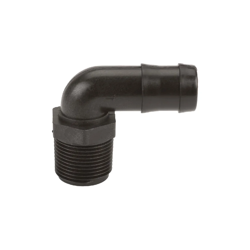 Racord furtun 1" NPT tată x 1" 90° HB10090