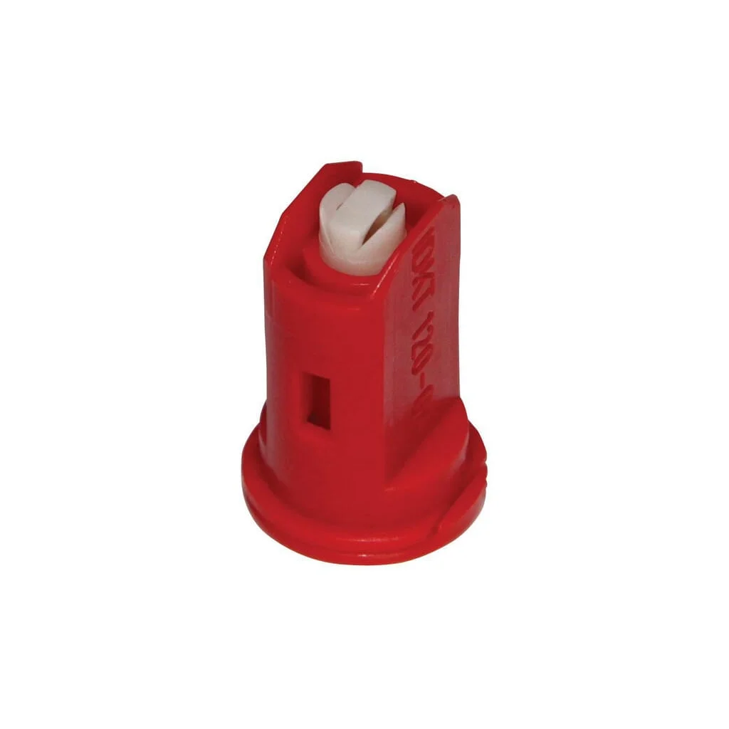 Duză cu ventilator dublu pentru injecție de aer IDKT 120° 04 ceramic roșu Lechler IDKT12004C