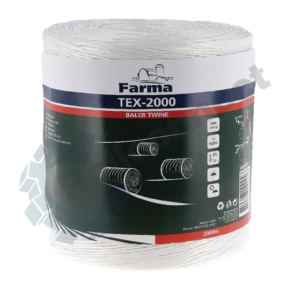 Sfoarǎ balotat 500m/kg 2000m Tex-2000