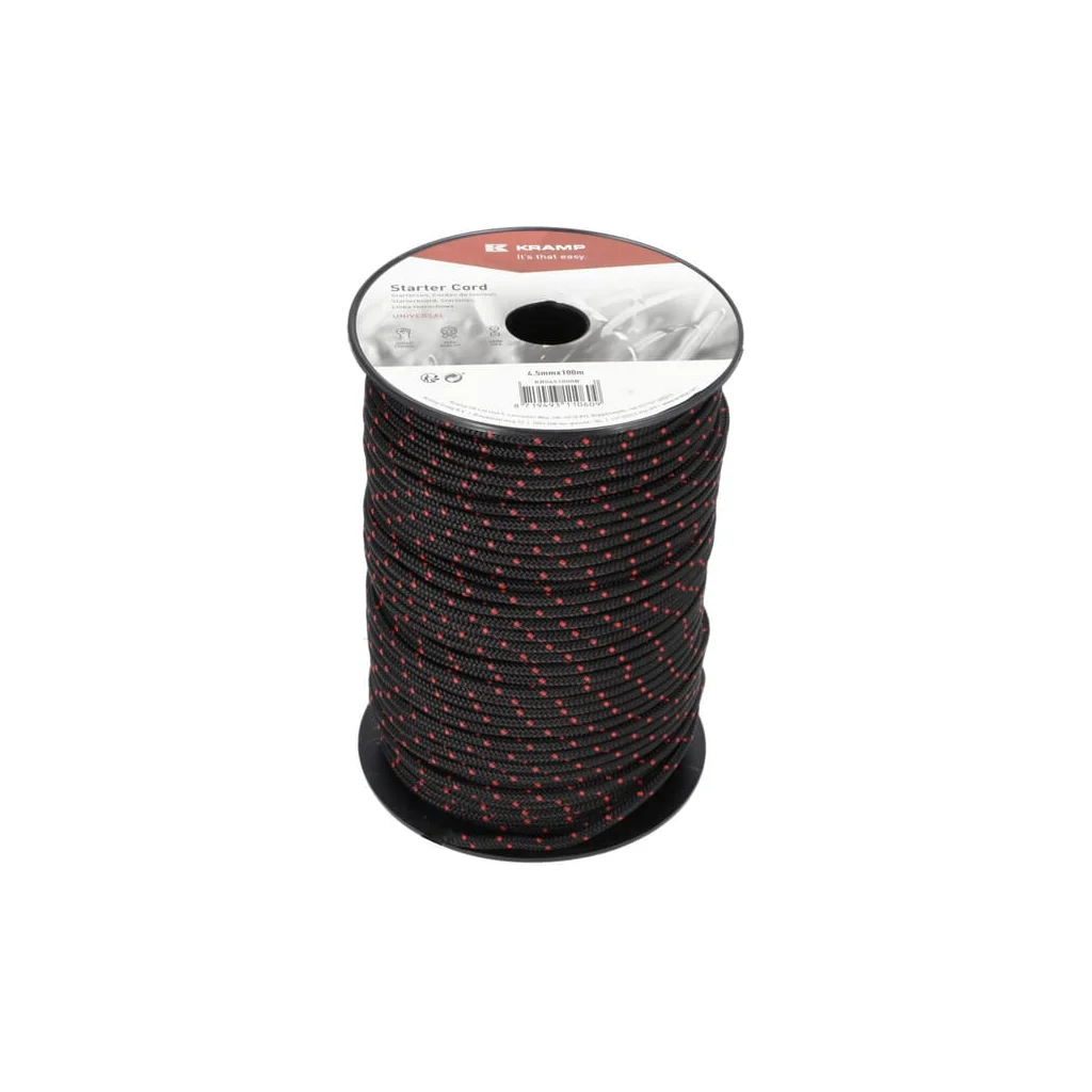 Cablu demaror, 4,5mmx100m, negru KR0451000B