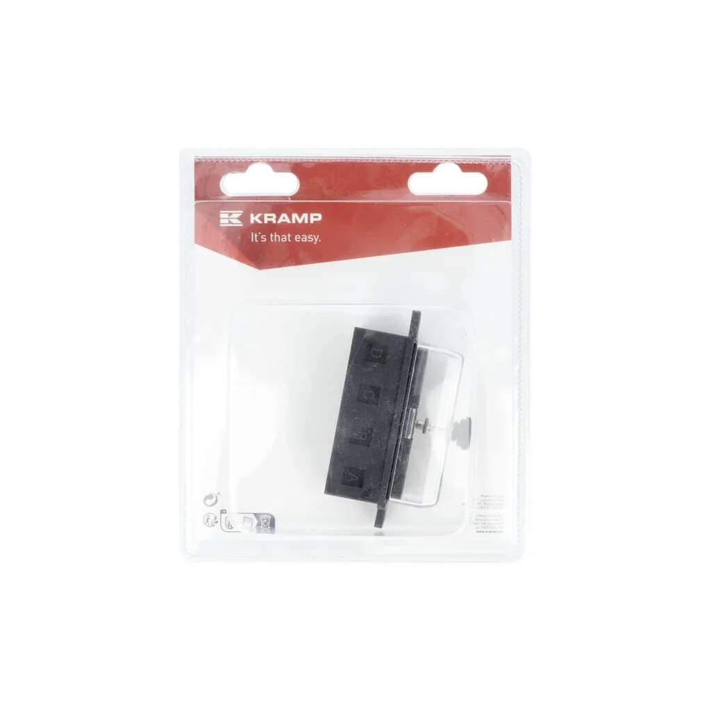 Suport siguranțe 55x35 mm - 4 poli, lamă (1) KRSI150100P01B