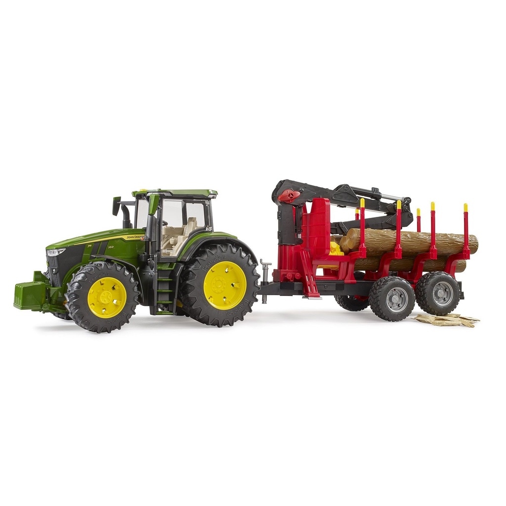 TRACTOR JOHN DEERE 7R 350 CU INCARCATOR TOY