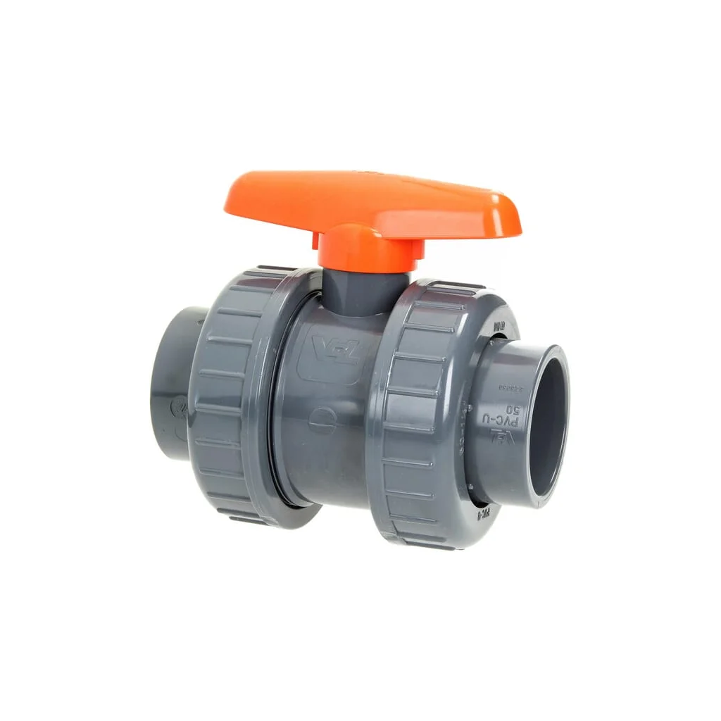 Robinet cu bilă din PVC DIL 50x50 KS050050PVC