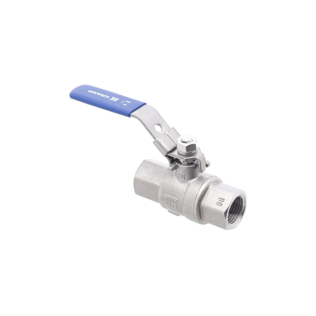 Robinet cu bilă Din oțel inoxidabil 2xIG 1/2' KS12FRVS