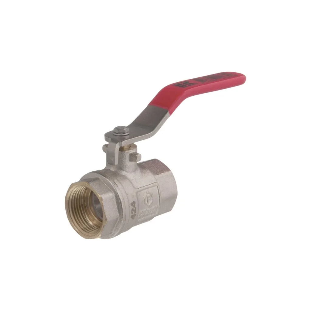 Robinet cu bilă BSP 2x mamă 3/4", mâner oțel inoxidabil KS34FKR