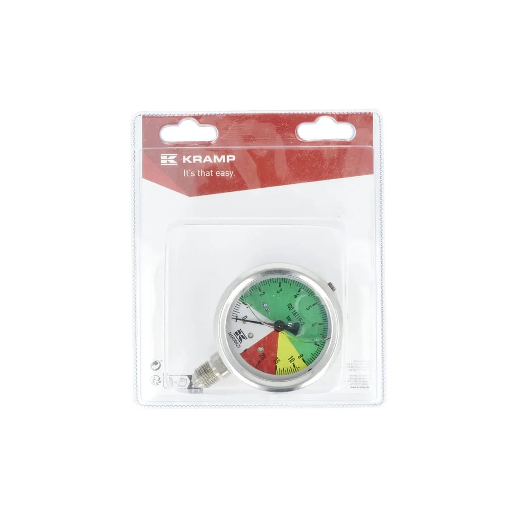 Manometru Ø 63mm x 0-8-25 bari (1) KRMA630825P01B