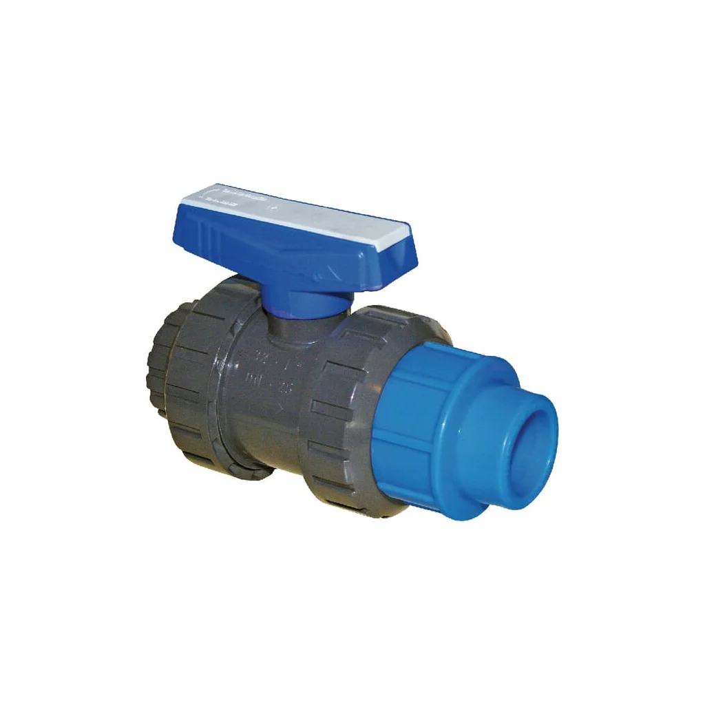 Robinet cu bilă PVC 1xPE 40mm KS40406GP