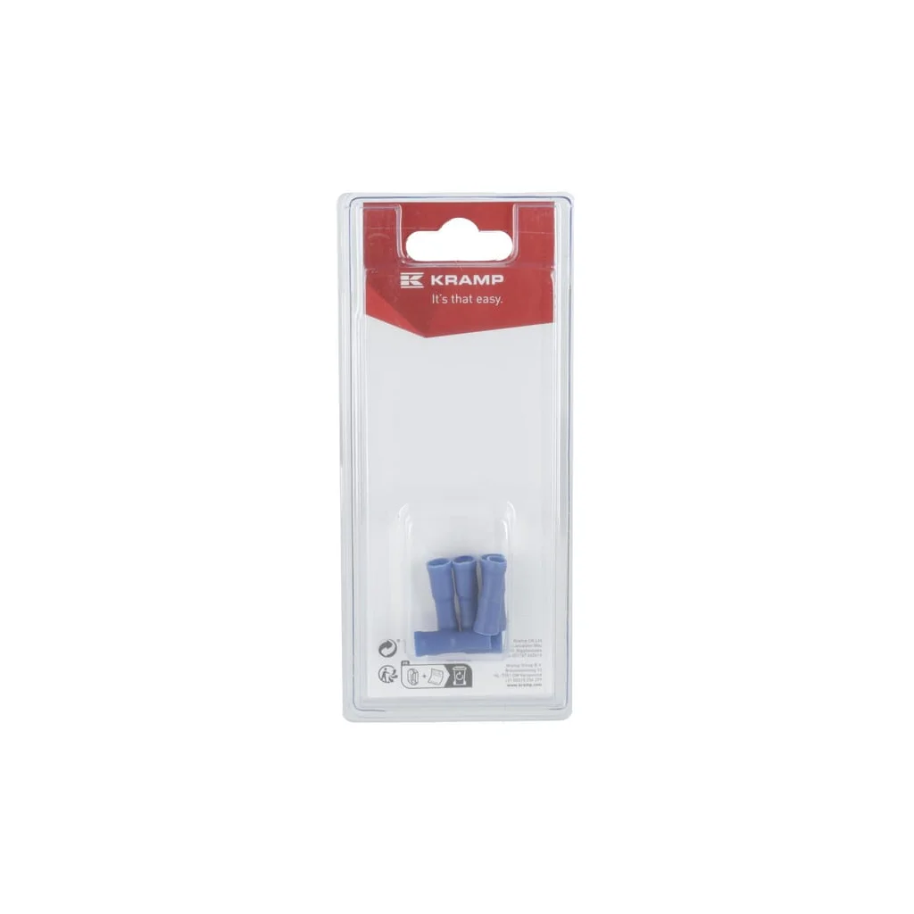Conector termocontractabil mamă, albastru Ø 5mm - 1,5-2,5mm² (6) KRLA9330P06B