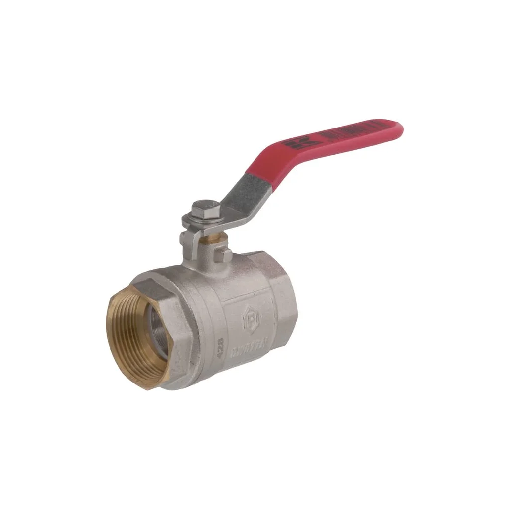 Robinet cu bilă BSP 2x mamă 1 1/4", mâner oțel inoxidabil KS114FKR