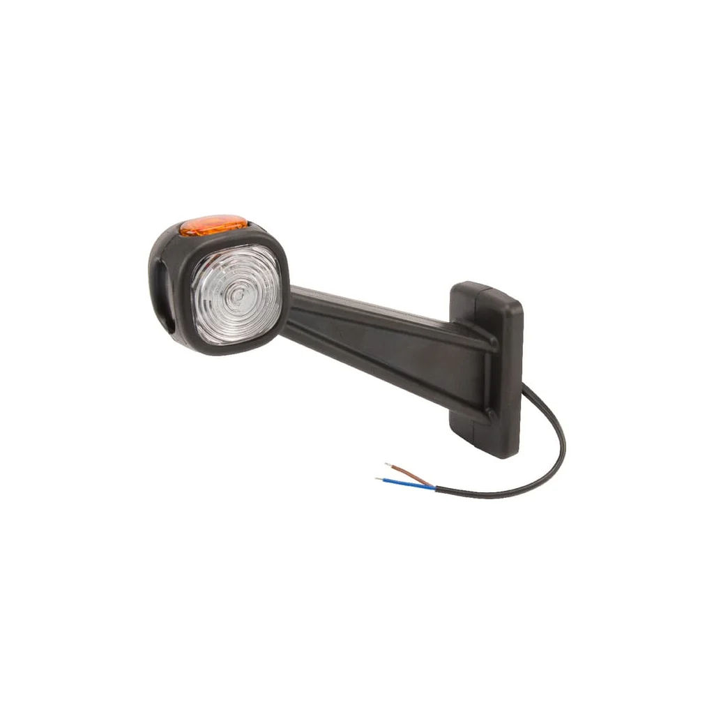 Lumină de poziție LH LED, 12/24V, roșu/alb/chihlimbar, prindere cu șurub, Britax L450230LMV