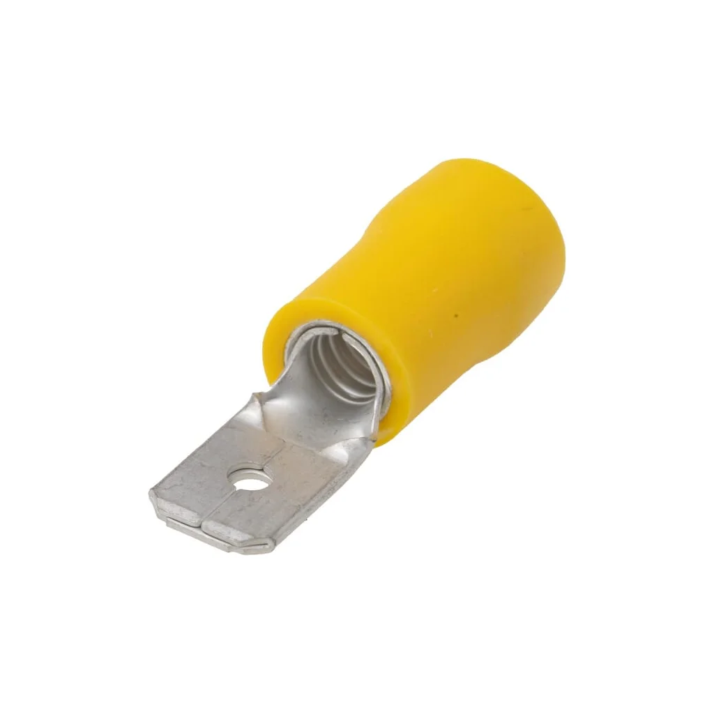 Lamă terminal masculin, galben, 4-6mm² 6.3x0.8mm (50x) LA9320CKR