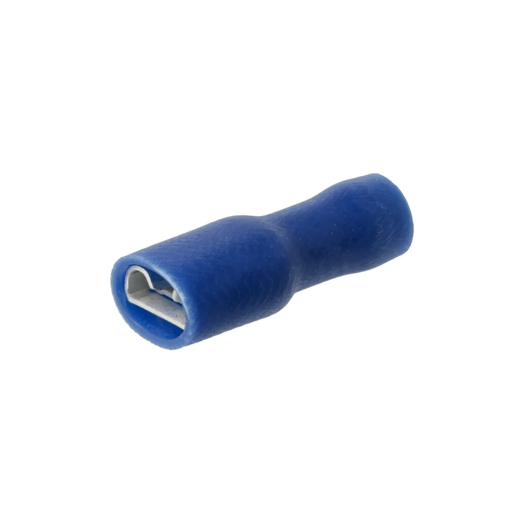 Lamă terminal femelă, albastru, 1.5-2.5mm² 6.3mm (100x) LA9155CKR