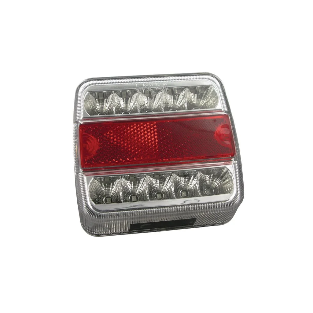 Lumină spate LED, 1W, pătrată, 12V, 106x35x98mm, 18 LED-uri LA99190KR