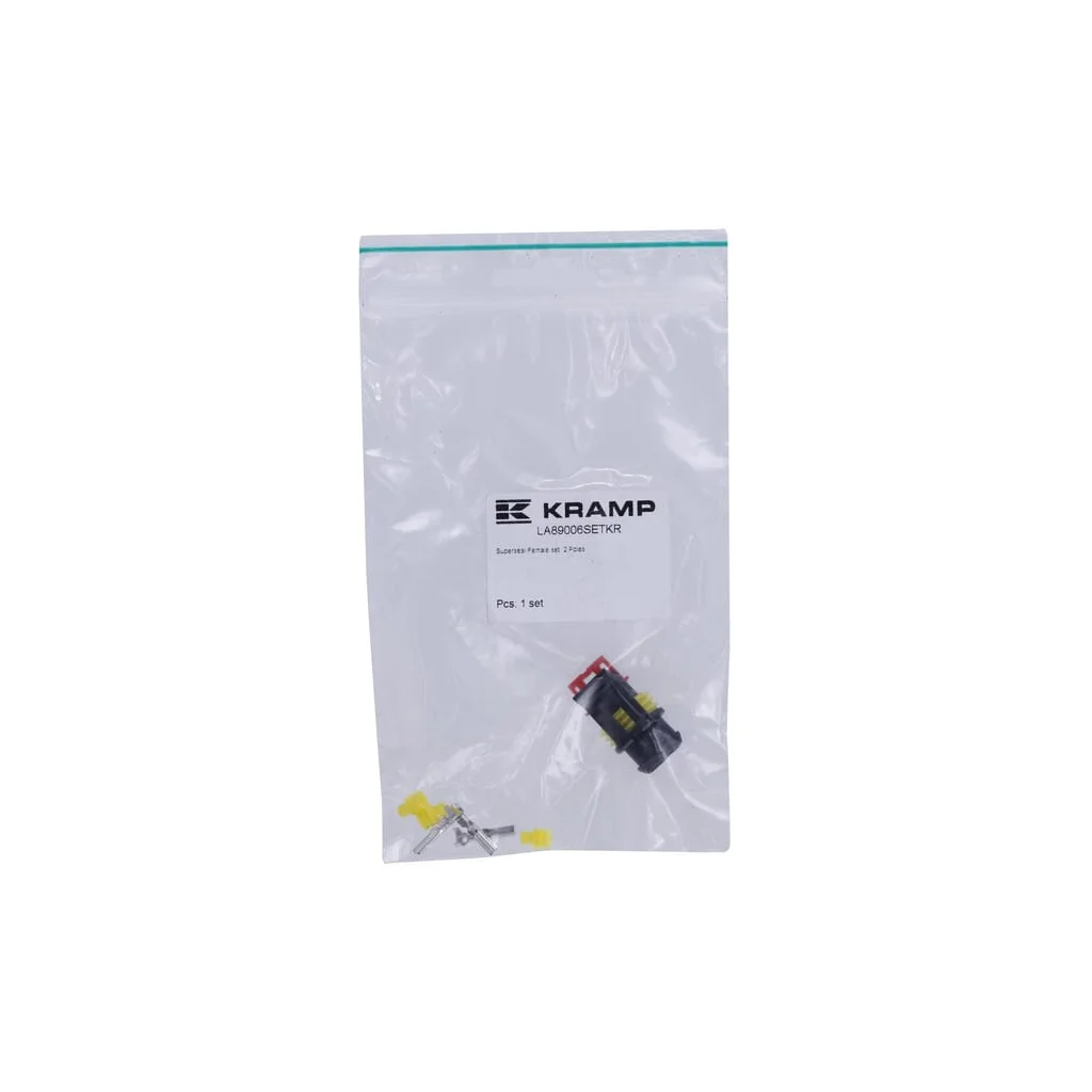 Set de conectori Superseal cu 2 pini, mufă mamă LA89006SETKR
