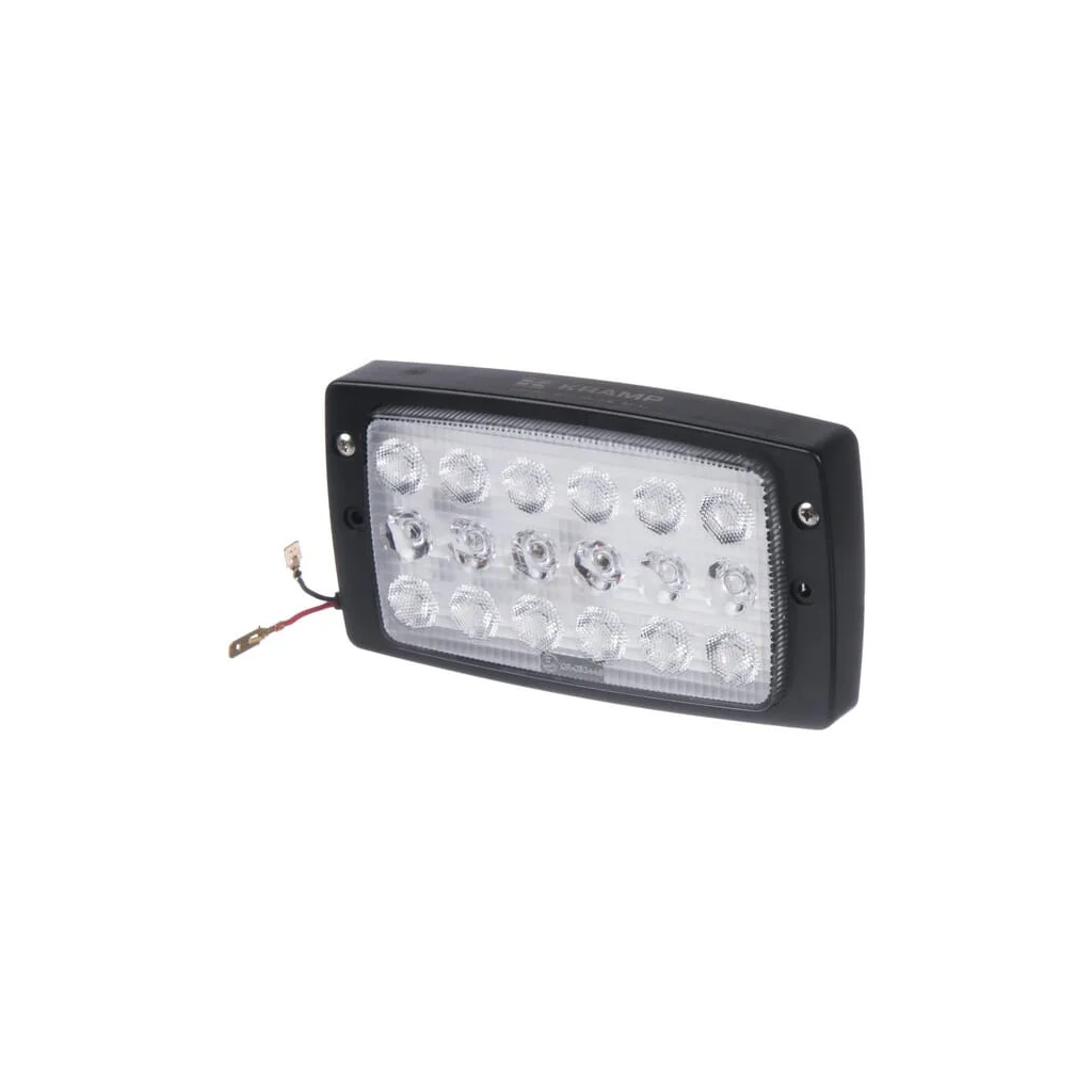 Lampă de lucru LED 27W 3375lm dreptunghiulară 10-30V albă 182,5x48x101,5mm tip combo mufă AMP 18 LED-uri LA80300