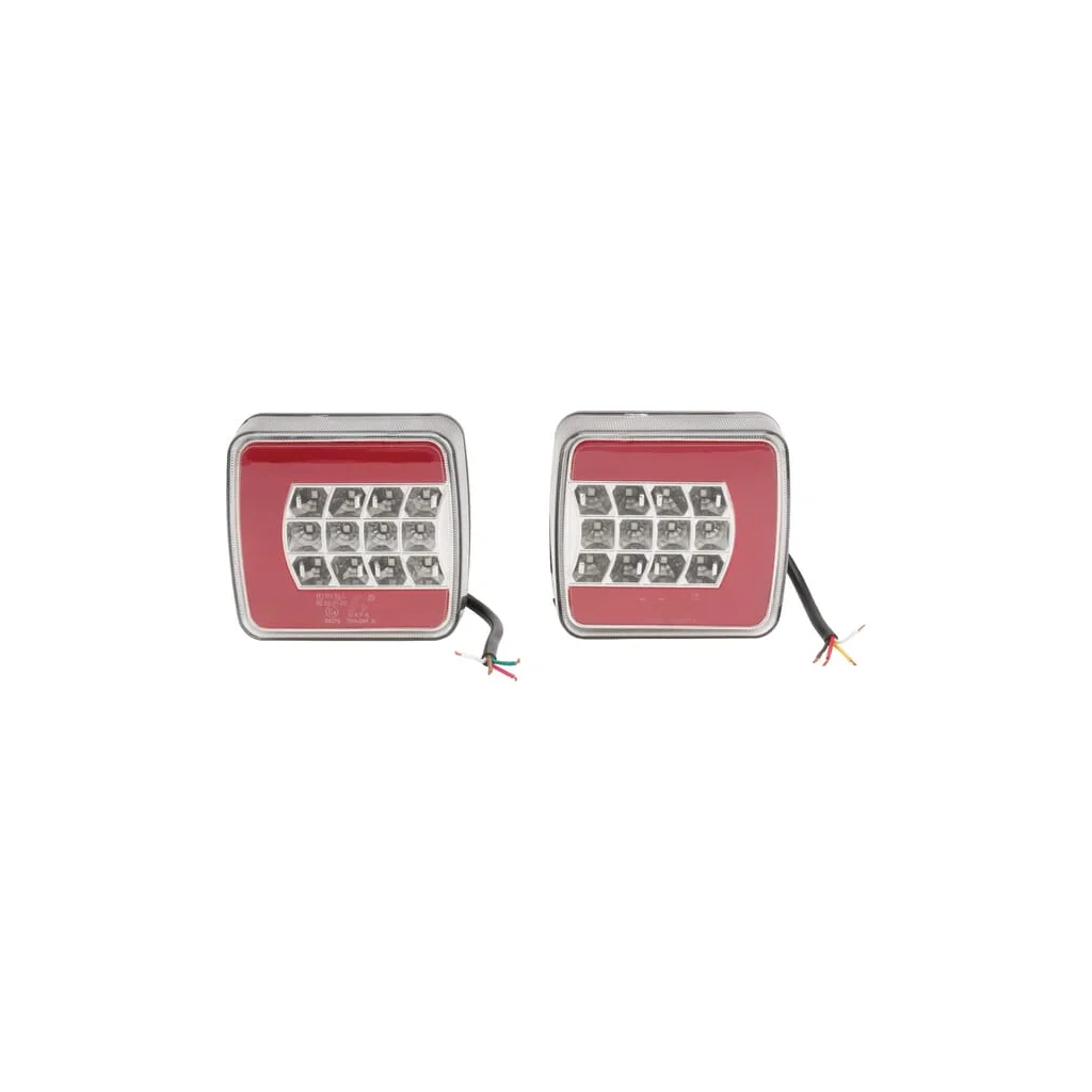 Lampă spate LED, dreptunghiulară, 12/24V, 98,8x106,5x35mm, gopart LA99195