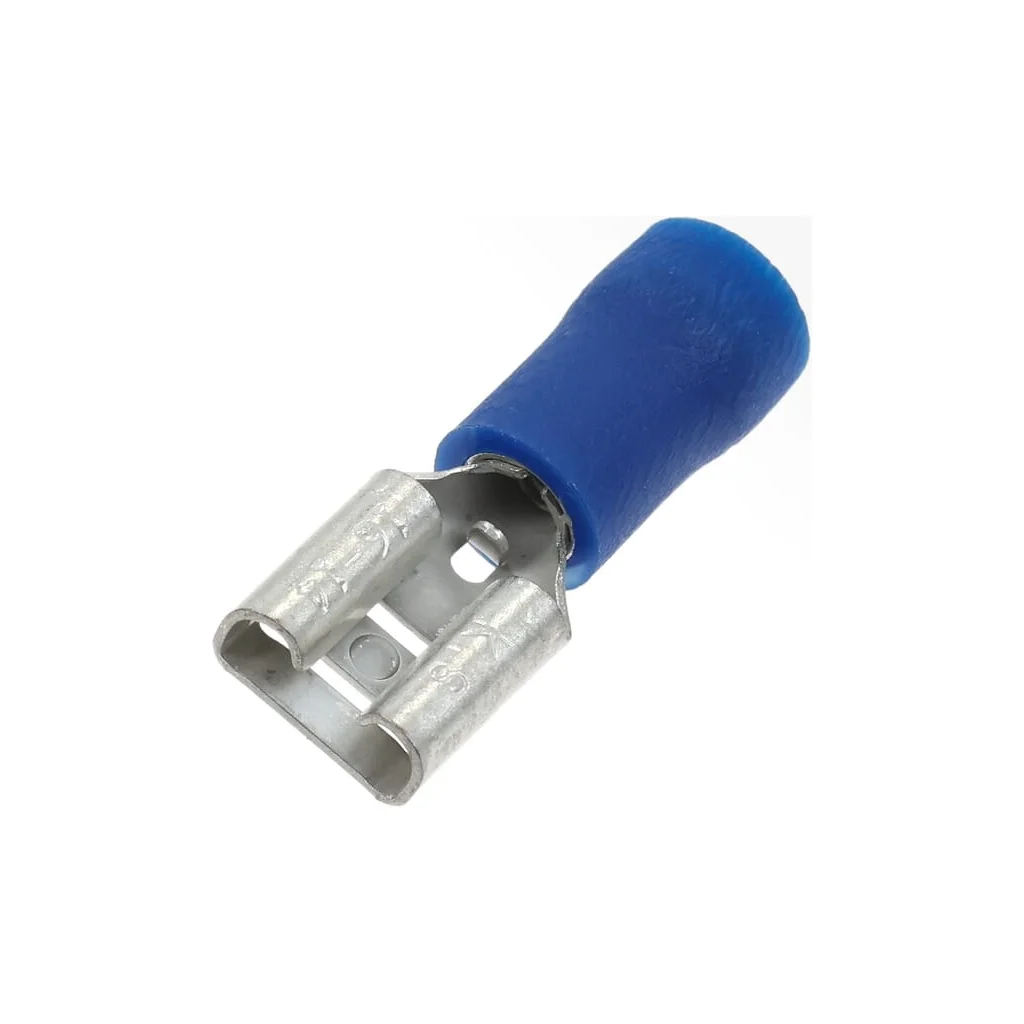 Lamă terminal femelă, albastru, 1.5-2.5mm² 6.3x0.8mm (100x) LA9015CKR