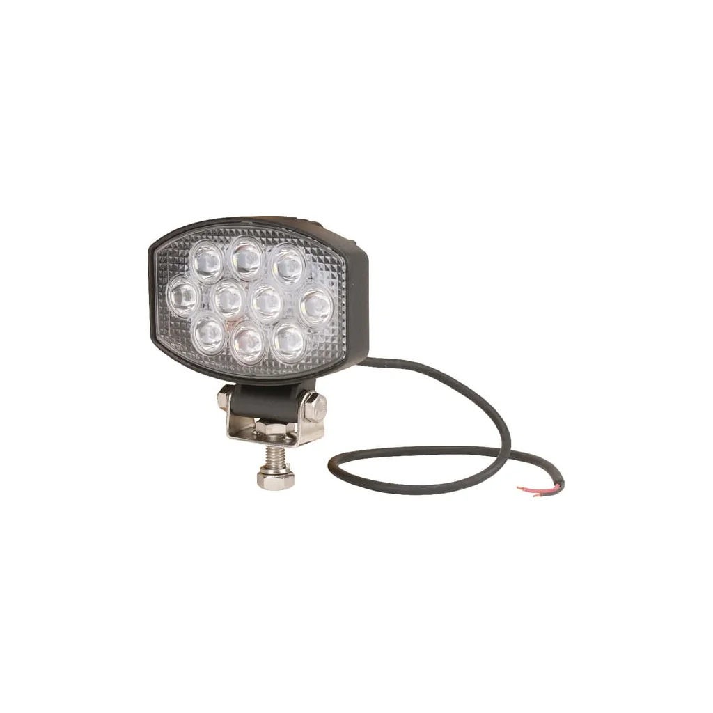 Lampă de lucru LED 15W 1900lm ovală 10/30V 120x38x80mm tip flood 10 LED-uri LA10020
