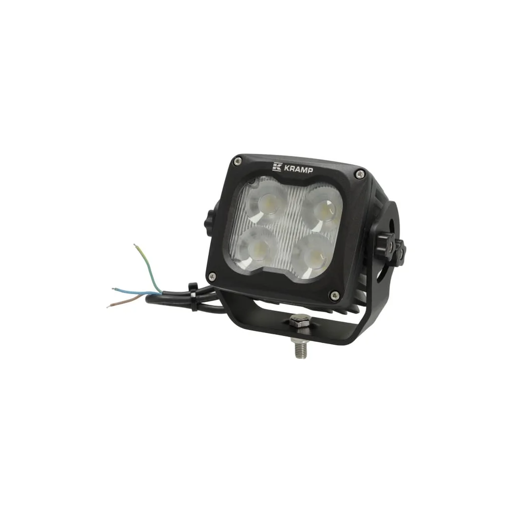 Lampă de lucru LED 70W 6000lm pătrată 10/45V albă 120x110x72mm încălzită cu senzor flood - fascicul larg 4 LED-uri LA10404