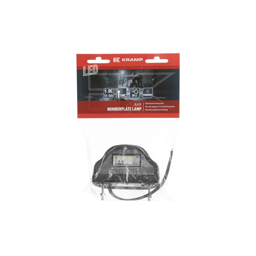Lampă LED plăcuță de înmatriculare cablu 2m LA410022M