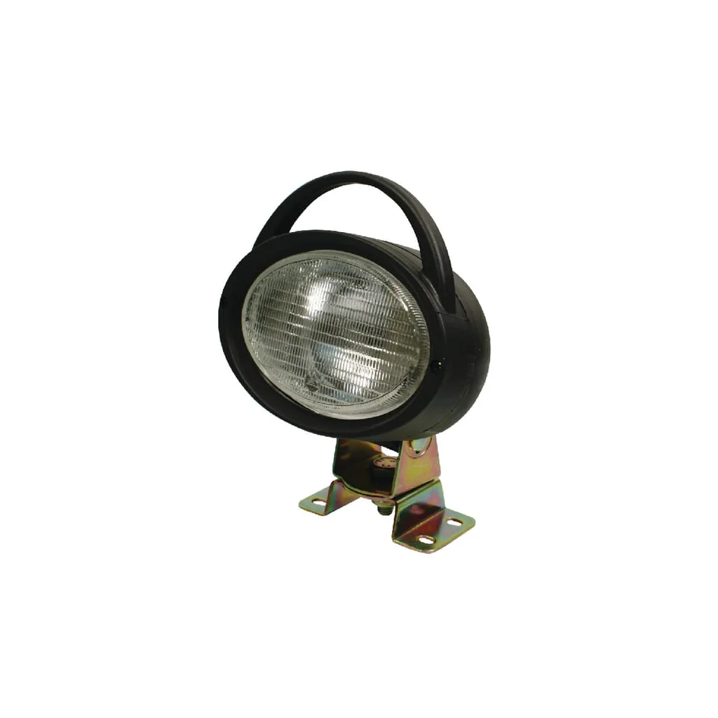 Lumină de lucru Halogen, ovală, 12V, transparentă, prindere cu șurub, 160x195mm, Ajba LA08001