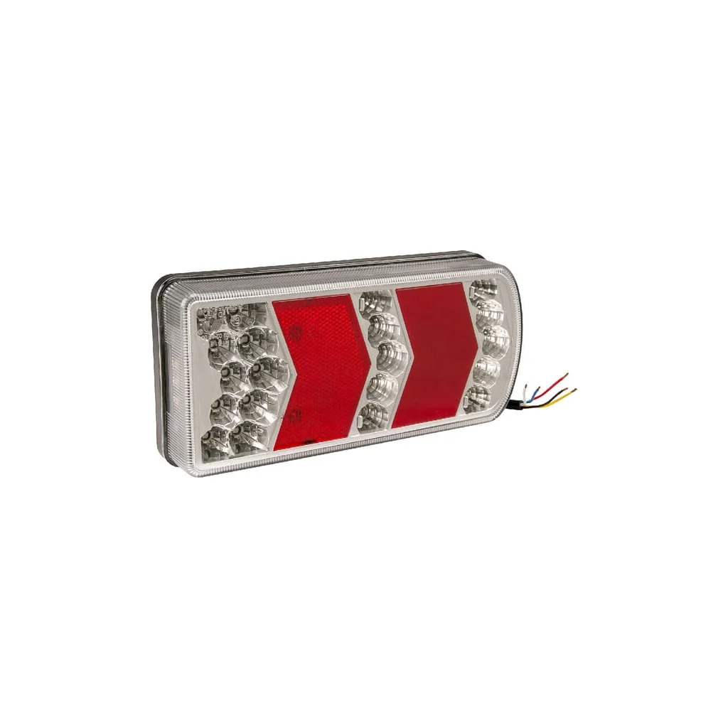 Stop spate LH LED, rectangular, 12-24V, 228x106x40mm LA45018LKR