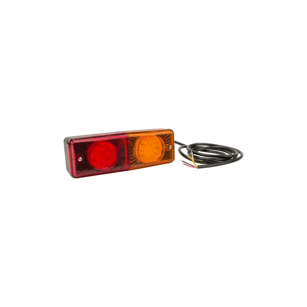 Lampă spate multifuncțională LED dreptunghiulară 12-24V 200x70x60mm LA40015