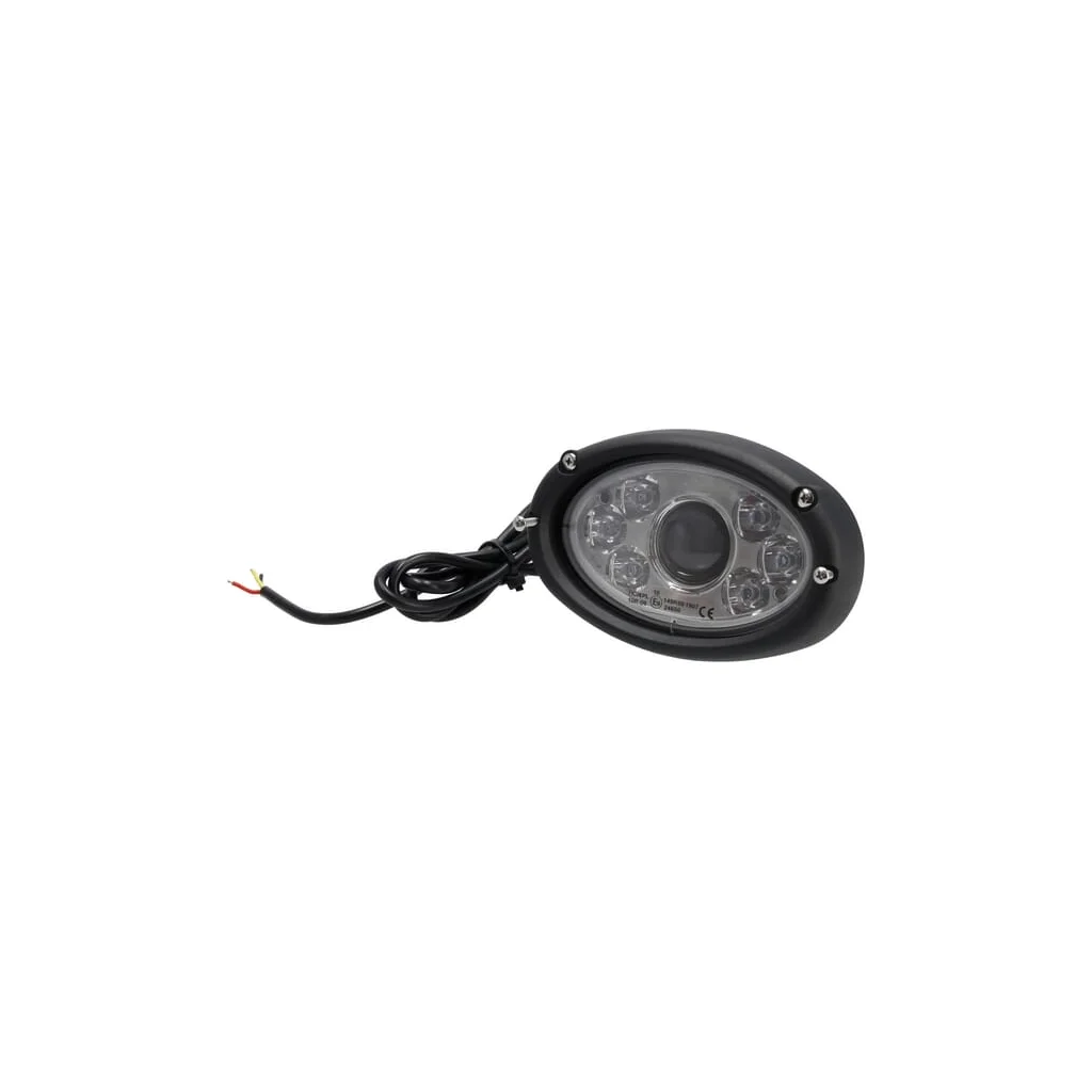 Far cu LED, 20/24W, oval, 10/30V, 166x106.2x97.5mm, fază lungă/fază scurtă, cablu deschis cu 3 pini, montare încastrată LA10635