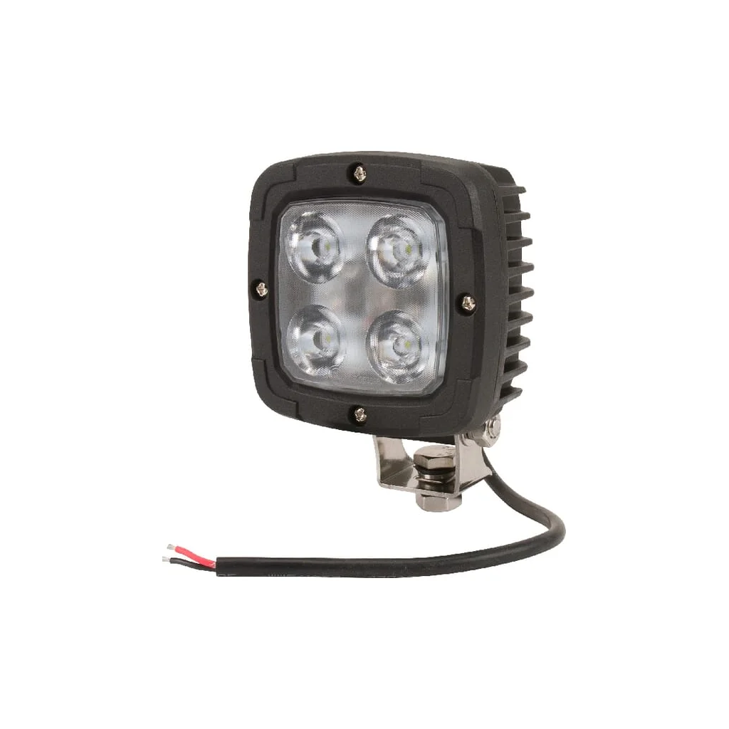 Lampă de lucru LED, 40W, 4000lm, pătrată, 10-30V, 98,5x63,4x98,5mm, rază spot, LA10045