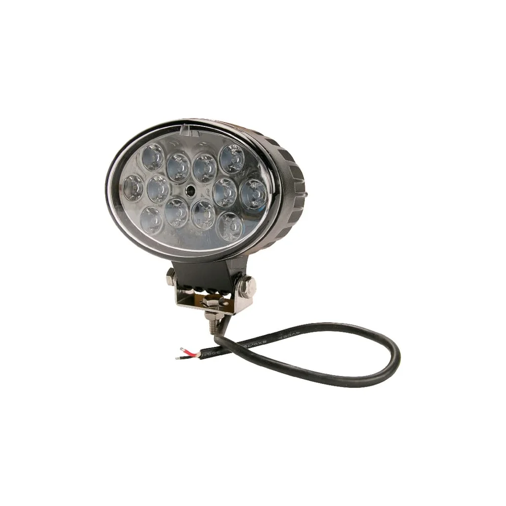 Lampă de lucru LED 36W 2760lm ovală 10/30V 144x85x95mm tip spot 12 LED-uri LA10060