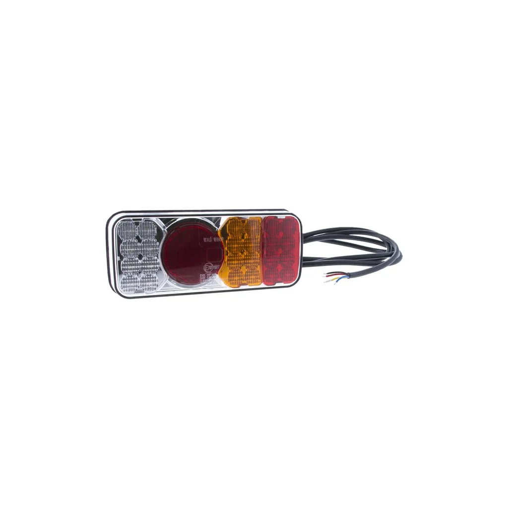 Lampă spate multifuncțională LED dreapta dreptunghiulară 12-24V 200,5x85x40mm LA40031